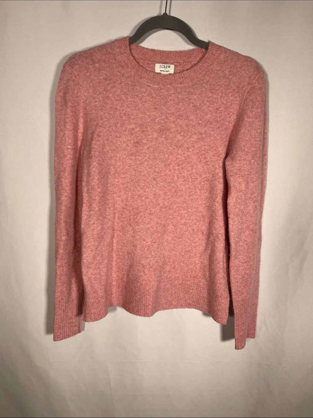 J. CREW WOMENS EXTRA SOFT CREWNECK SWEATER BU223 XS